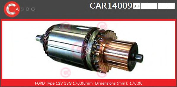 Якорь, стартер CASCO CAR14009AS