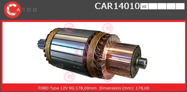 Якорь, стартер CASCO CAR14010AS