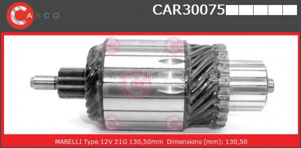 Якорь, стартер CASCO CAR30075PS