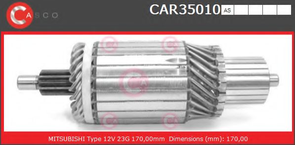 Якорь, стартер CASCO CAR35010AS