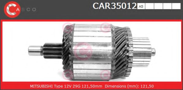 Якорь, стартер CASCO CAR35012AS