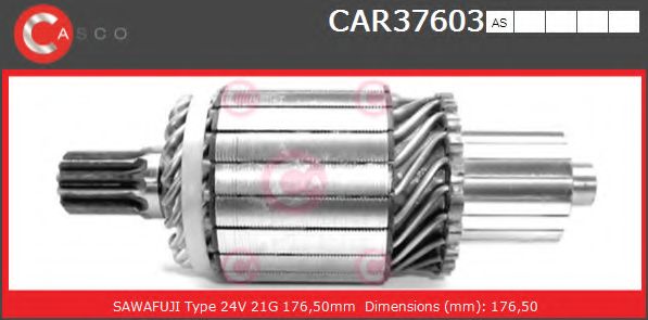Якорь, стартер CASCO CAR37603AS