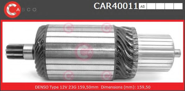 Якорь, стартер CASCO CAR40011AS