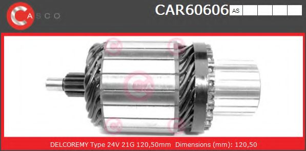 Якорь, стартер CASCO CAR60606AS