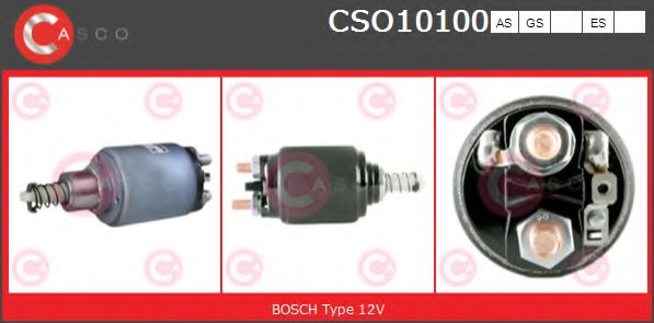 Тяговое реле, стартер CASCO CSO10100AS