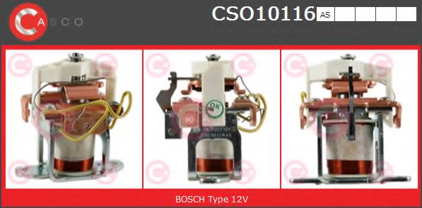 Тяговое реле, стартер CASCO CSO10116AS