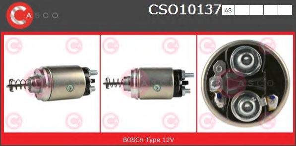 Тяговое реле, стартер CASCO CSO10137AS