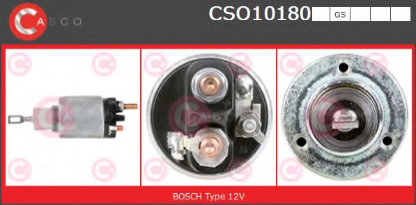 Тяговое реле, стартер CASCO CSO10180GS