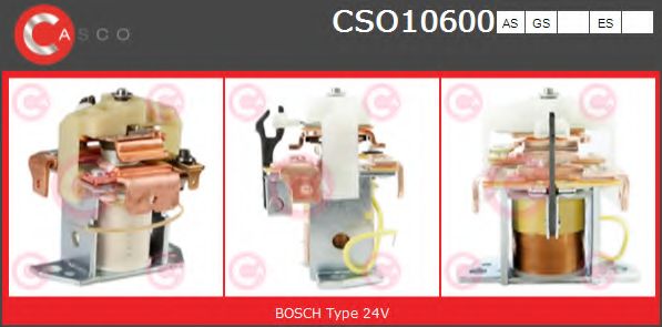 Тяговое реле, стартер CASCO CSO10600AS