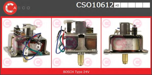 Тяговое реле, стартер CASCO CSO10612AS