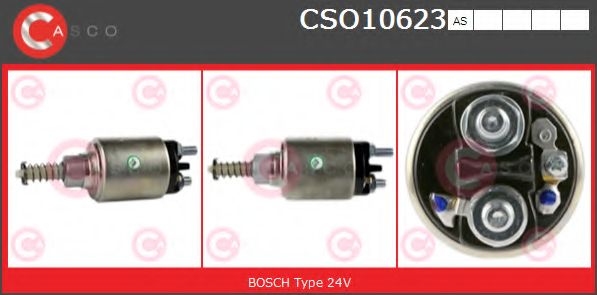 Тяговое реле, стартер CASCO CSO10623AS
