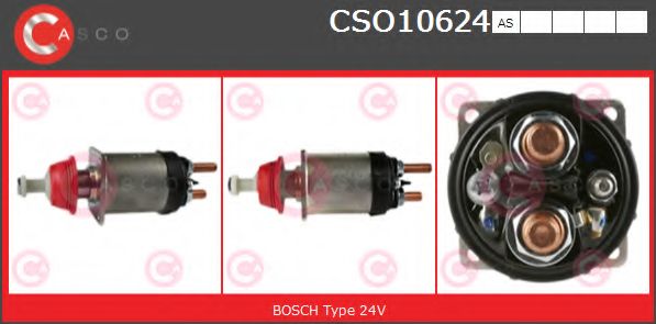 Тяговое реле, стартер CASCO CSO10624AS