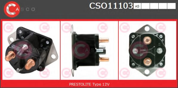 Тяговое реле, стартер CASCO CSO11103AS