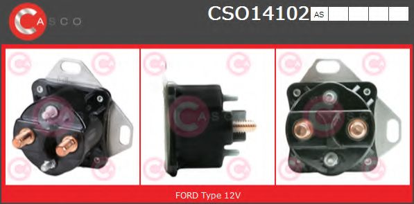 Тяговое реле, стартер CASCO CSO14102AS