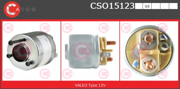 Тяговое реле, стартер CASCO CSO15123GS