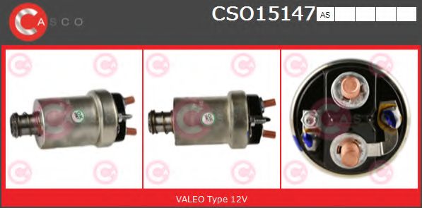 Тяговое реле, стартер CASCO CSO15147AS