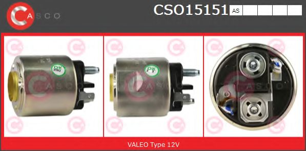 Тяговое реле, стартер CASCO CSO15151AS