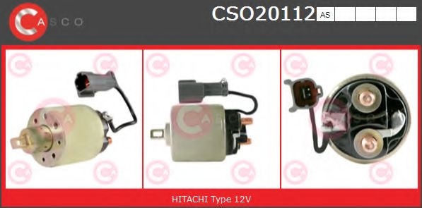Тяговое реле, стартер CASCO CSO20112AS