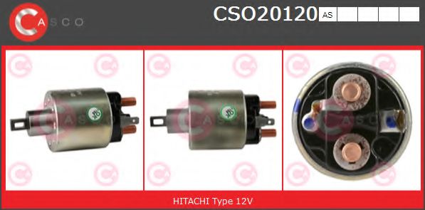 Тяговое реле, стартер CASCO CSO20120AS