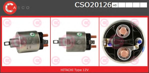 Тяговое реле, стартер CASCO CSO20126AS