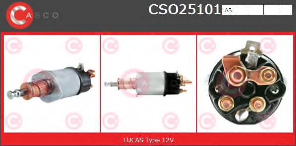 Тяговое реле, стартер CASCO CSO25101AS