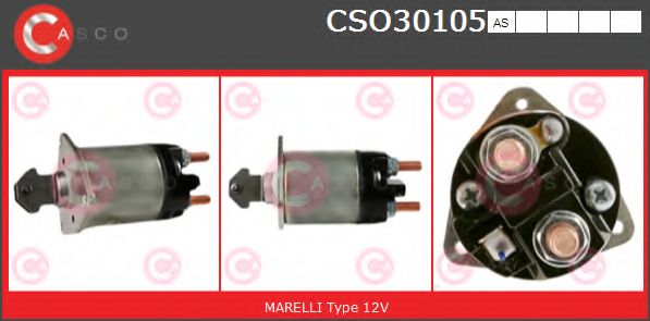 Тяговое реле, стартер CASCO CSO30105AS