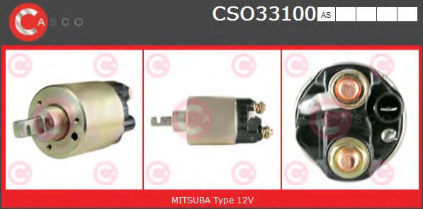 Тяговое реле, стартер CASCO CSO33100AS