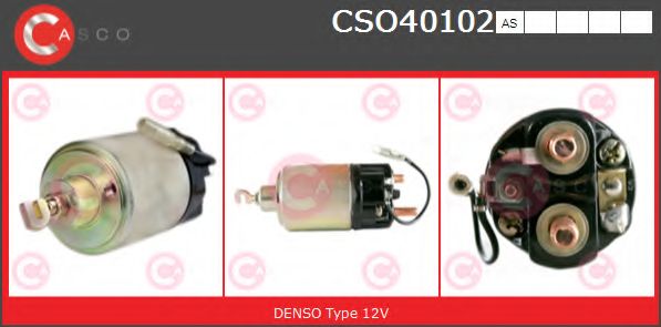 Тяговое реле, стартер CASCO CSO40102AS
