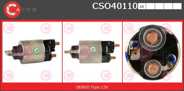 Тяговое реле, стартер CASCO CSO40110AS