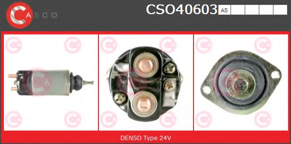 Тяговое реле, стартер CASCO CSO40603AS
