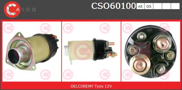 Тяговое реле, стартер CASCO CSO60100AS
