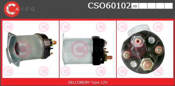 Тяговое реле, стартер CASCO CSO60102AS