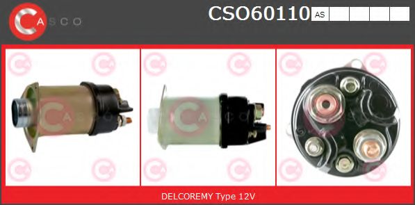 Тяговое реле, стартер CASCO CSO60110AS