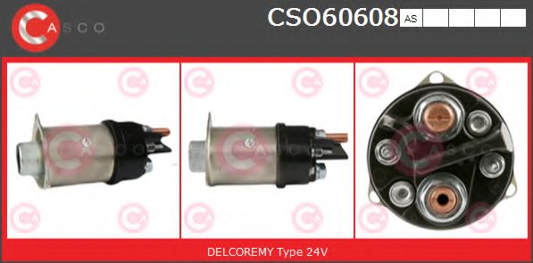 Тяговое реле, стартер CASCO CSO60608AS