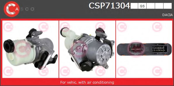 Гидравлический насос, рулевое управление CASCO CSP71304GS