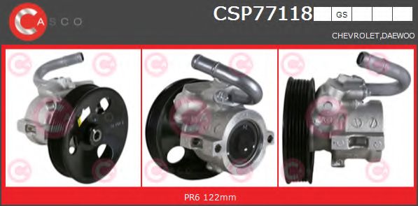 Гидравлический насос, рулевое управление CASCO CSP77118GS