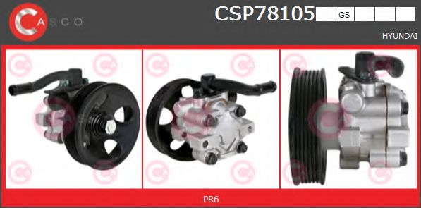 Гидравлический насос, рулевое управление CASCO CSP78105GS