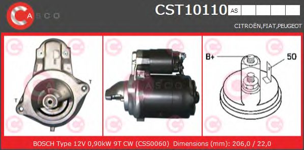 Стартер CASCO CST10110AS
