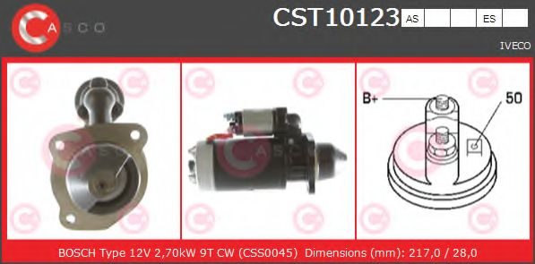 Стартер CASCO CST10123AS