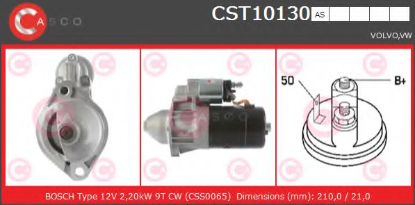 Стартер CASCO CST10130AS