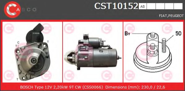 Стартер CASCO CST10152AS