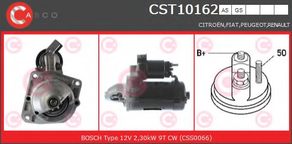 Стартер CASCO CST10162AS