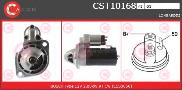 Стартер CASCO CST10168GS