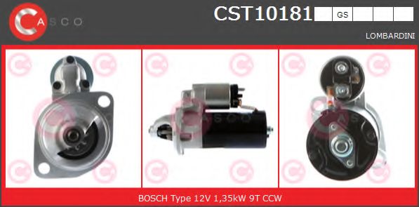 Стартер CASCO CST10181GS