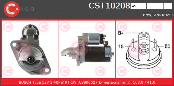 Стартер CASCO CST10208AS