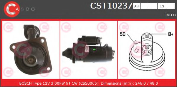 Стартер CASCO CST10237AS