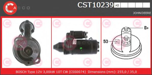 Стартер CASCO CST10239AS
