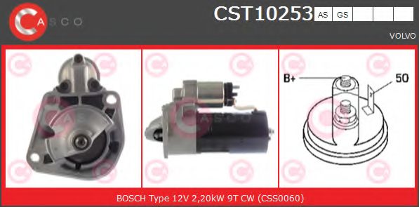 Стартер CASCO CST10253AS
