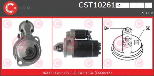 Стартер CASCO CST10261AS