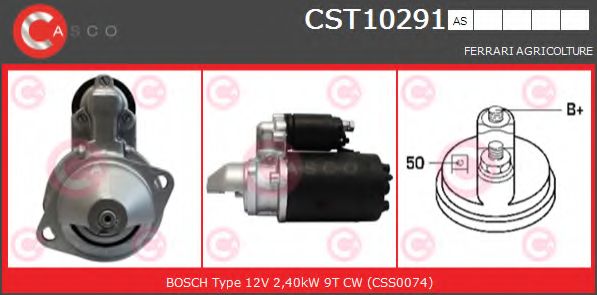Стартер CASCO CST10291AS